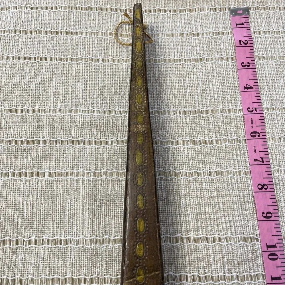 VTG Florentine Gilt Decorative Wooden Laddle 1950-1960‎